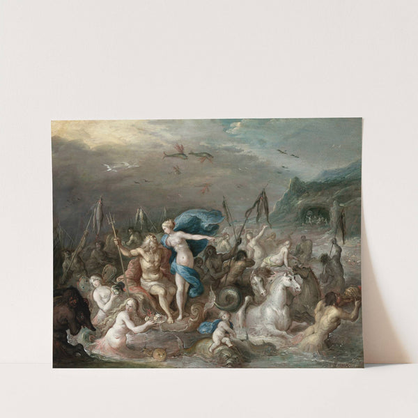The Triumph of Neptune and Amphitrite (1630s) by Frans Francken The Elder