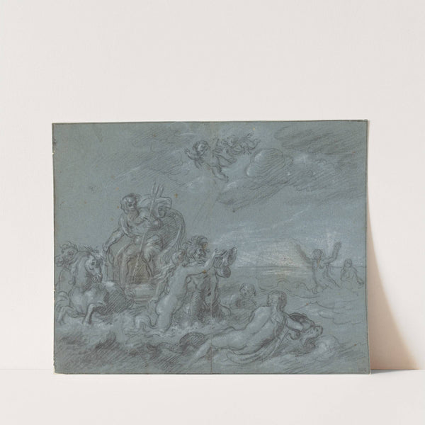 The Triumph of Neptune (18th century) by French School