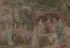 The Triumph of the Church; Ecclesia Presented with the Doctrines, Seated in a Chariot Attended by the Four Doctors of the Church