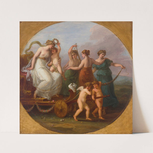 The Triumph of Venus with the Three Graces by Angelica Kauffmann