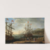The Trojan Women Setting Fire to Their Fleet (ca. 1643) by Claude Lorrain
