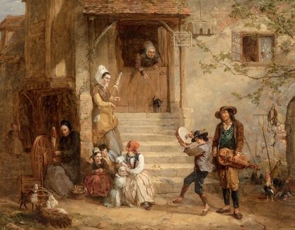 The troubadours (A penny for a song)