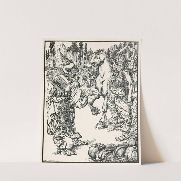 The Tsarivna arose from her coffin by Noel Nisbet