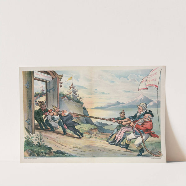 The tug of war in the far east by Udo Keppler