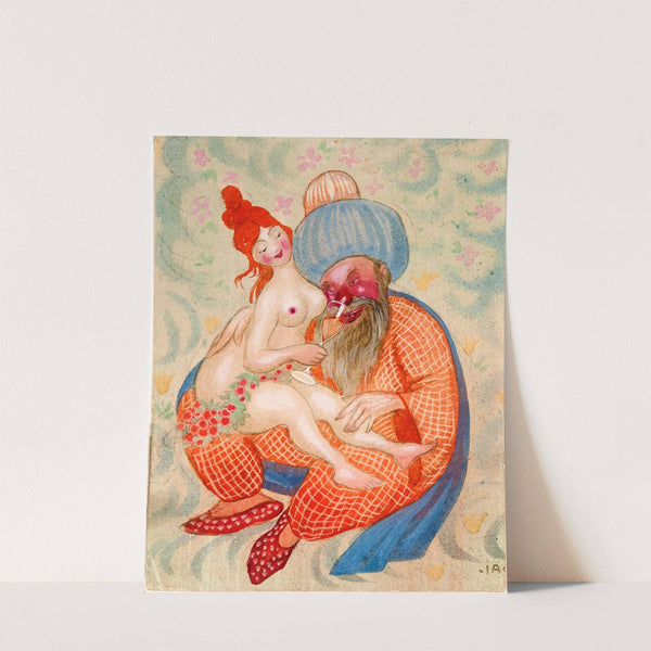 The Turk in Paradise by Ivar Arosenius