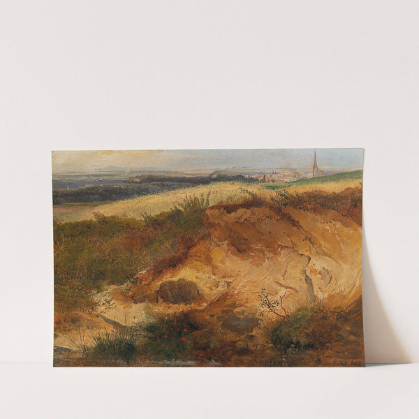 The Türkenschanze According to Nature by Heinrich Carl Schubert