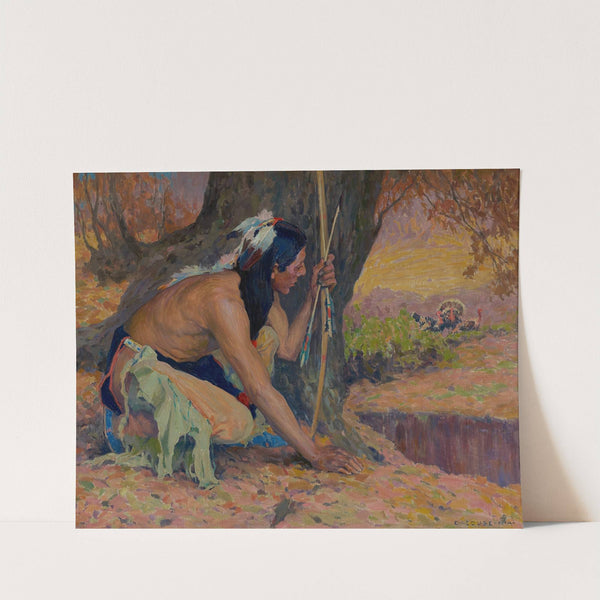 The Turkey Hunter (1926) by Eanger Irving Couse