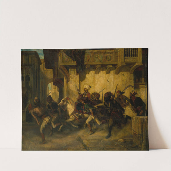 The Turkish Patrol by Alexandre-Gabriel Decamps