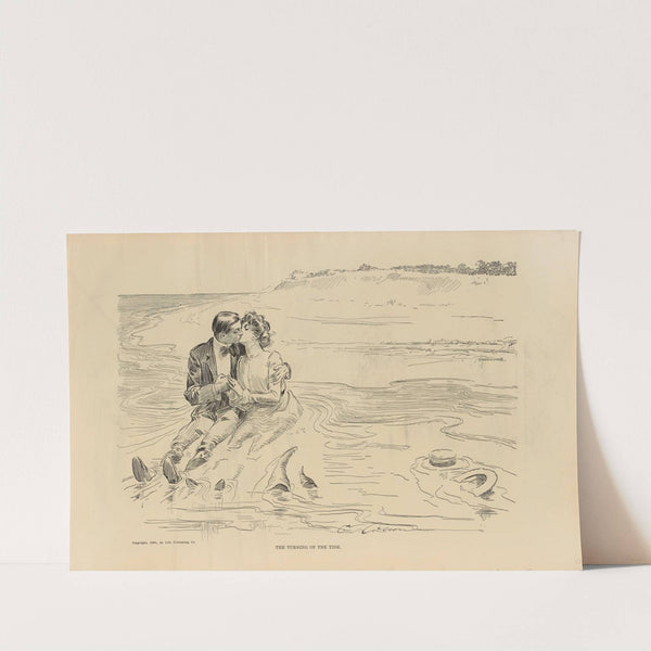 The turning of the tide (1893-1900) by Charles Dana Gibson