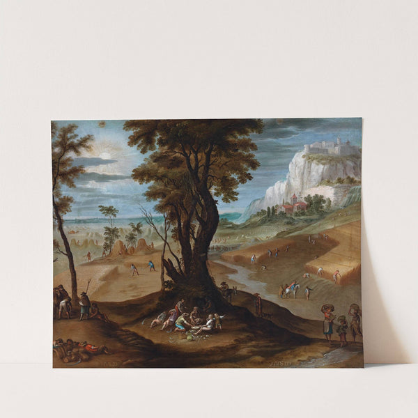 The Twelve Months of the Year, July-August by Antonio de Espinosa