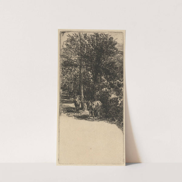 The Two Asses by Francis Seymour Haden