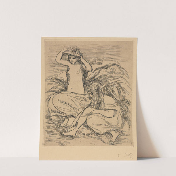 The Two Bathers by Pierre-Auguste Renoir