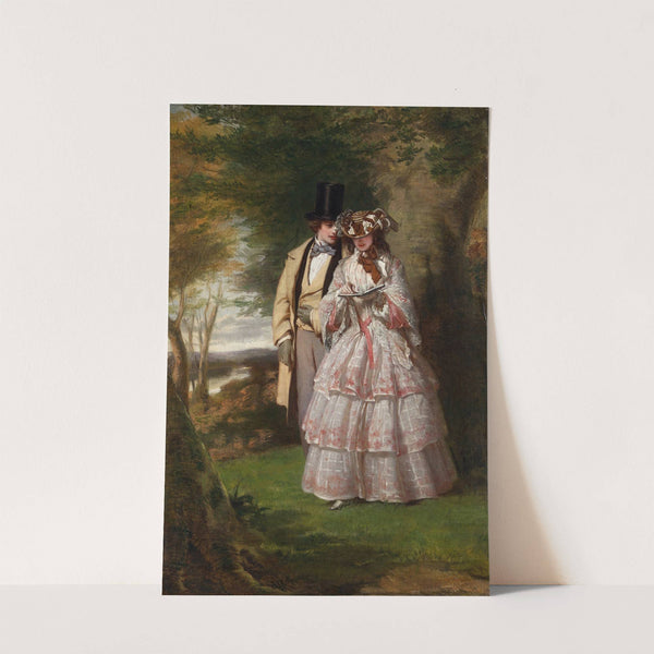 The Two Central Figures in Derby Day by William Powell Frith