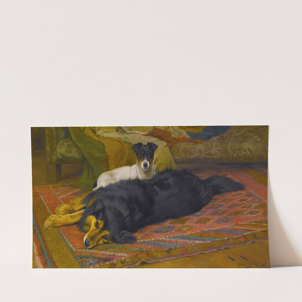 The Two Friends (1895) by Wright Barker