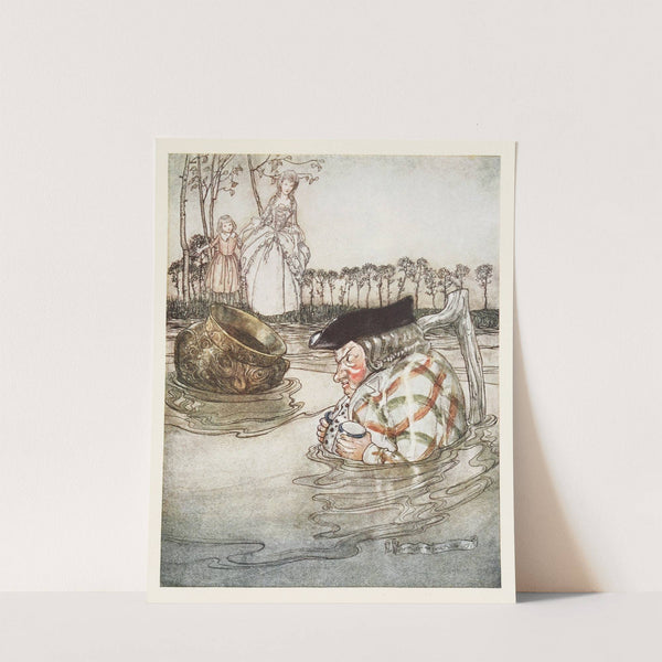 The Two Pots (1912) by Arthur Rackham