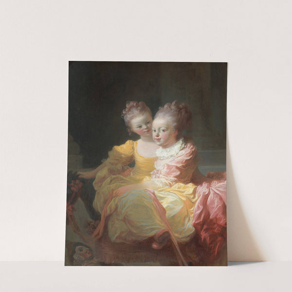 The Two Sisters by Jean-Honoré Fragonard