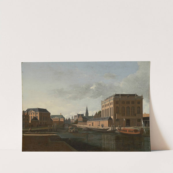 The two Synagogues in Amsterdam by Gerrit Adriaensz. Berckheyde