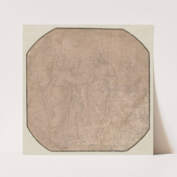 The unbelieving Thomas (ca 1519-1514) by Raphael