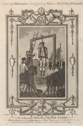 The Unfortunate Death of Major André (1783)