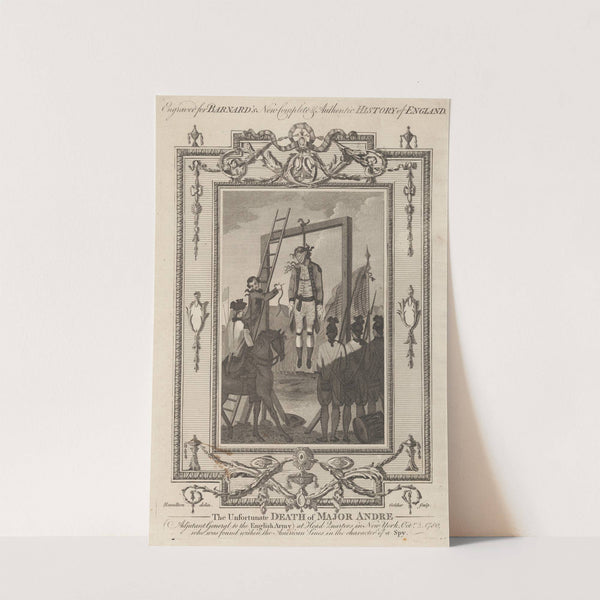 The Unfortunate Death of Major André (1783) by William Hamilton