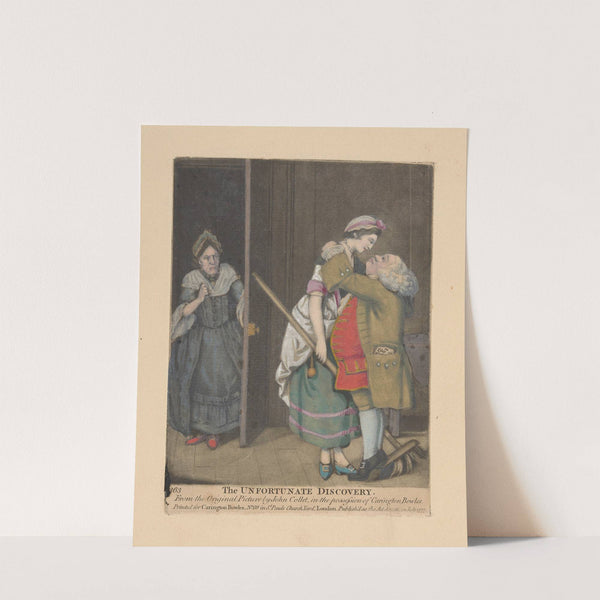 The unfortunate discovery. (1777) by John Collet