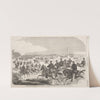 The Union Cavalry and Artillery Starting in Pursuit of the Rebels up the Yorktown Turnpike (1862) by Winslow Homer