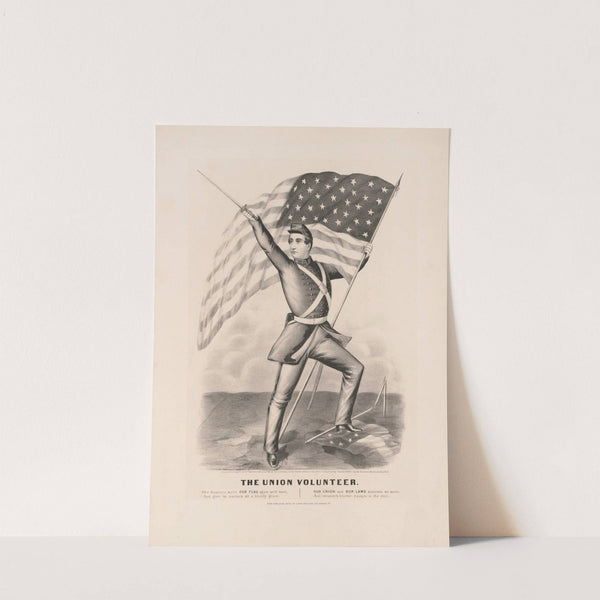 The Union volunteer (1861) by Currier & Ives.