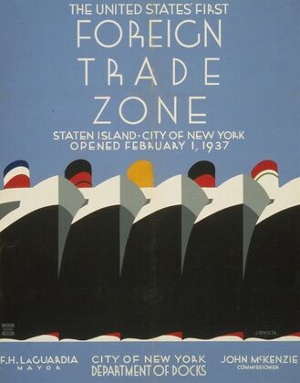 The United States’ first foreign trade zone