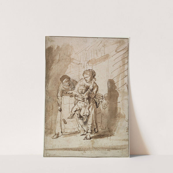 The Unruly child by Rembrandt van Rijn