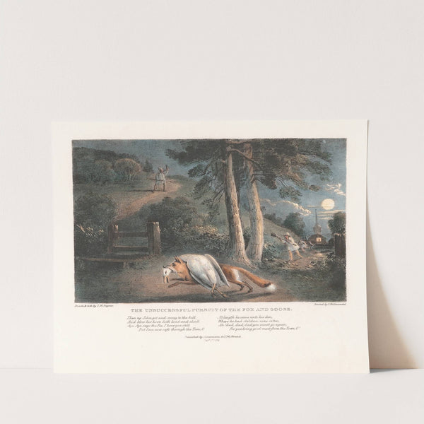 The Unsuccessful Pursuit of the Fox and Goose by Thomas Mann Baynes