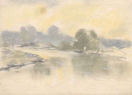 The Váh in Mist