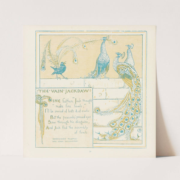 The Vain Jackdaw (1908) by Walter Crane