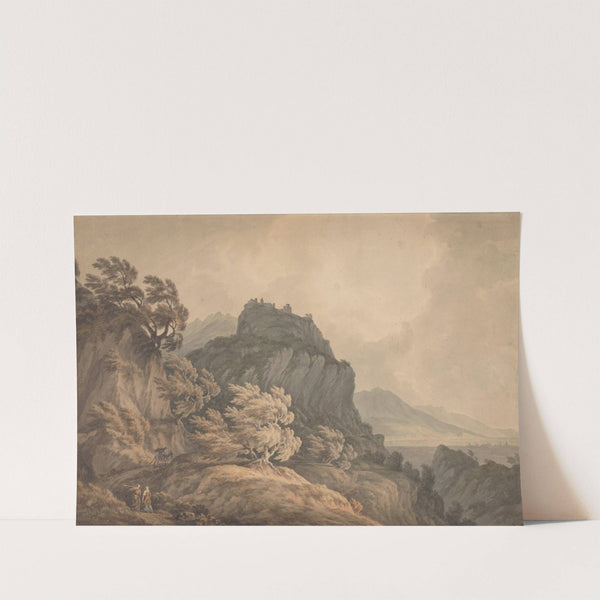 The Val d'Aosta, Piedmont by John Warwick Smith