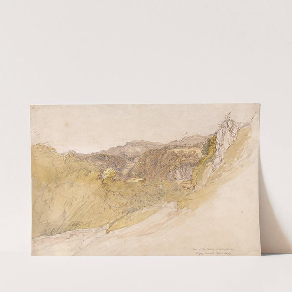 The Valley of Dolwyddelan by Samuel Palmer