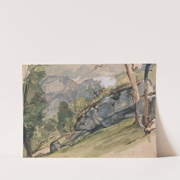 The Valley of Lutscheuen by John Frederick Lewis