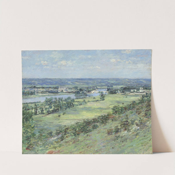 The Valley of the Seine,from the Hills of Giverny by Theodore Robinson
