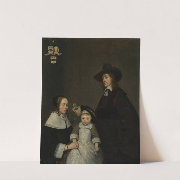 The Van Moerkerken Family by Gerard ter Borch