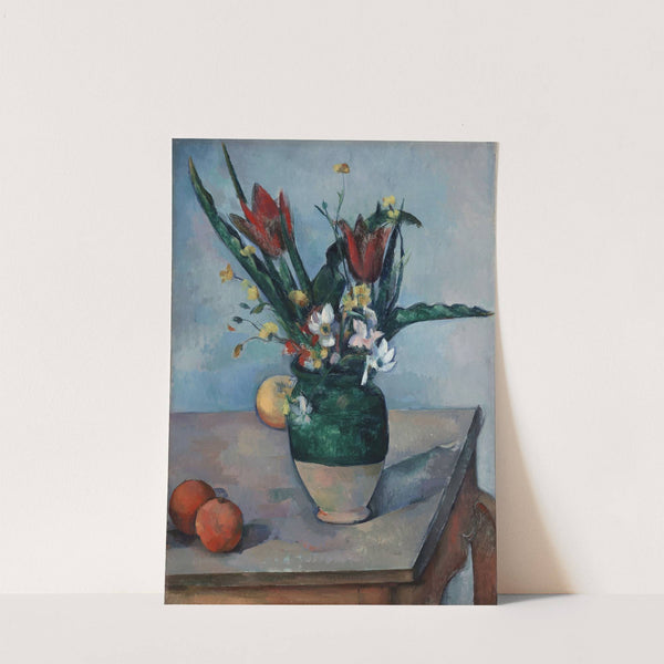 The Vase of Tulips (c. 1890) by Paul Cézanne