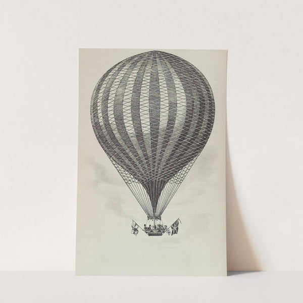 The Vauxhall balloon (1850) by P.S. Duval & Son.