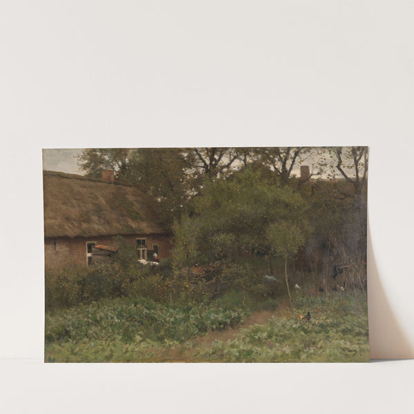 The Vegetable Garden (c. 1885 - c. 1888) by Anton Mauve