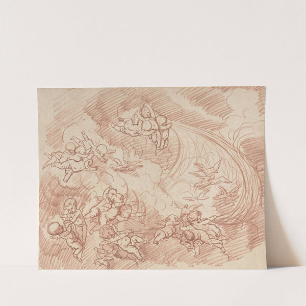 The Veil of Cupids (18th century) by French School