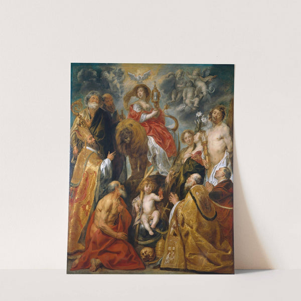 The Veneration of the Eucharist by Jacob Jordaens