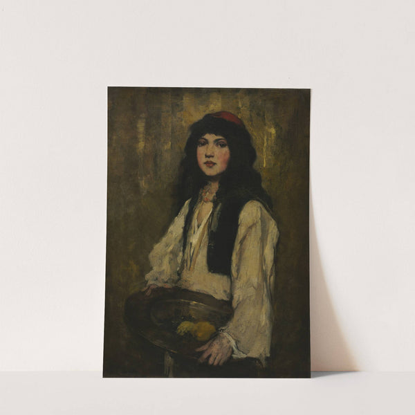 The Venetian Girl (c. 1880) by Frank Duveneck