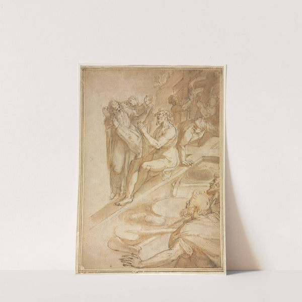 The Verification of the True Cross (c. 1590) by Filippo Bellini