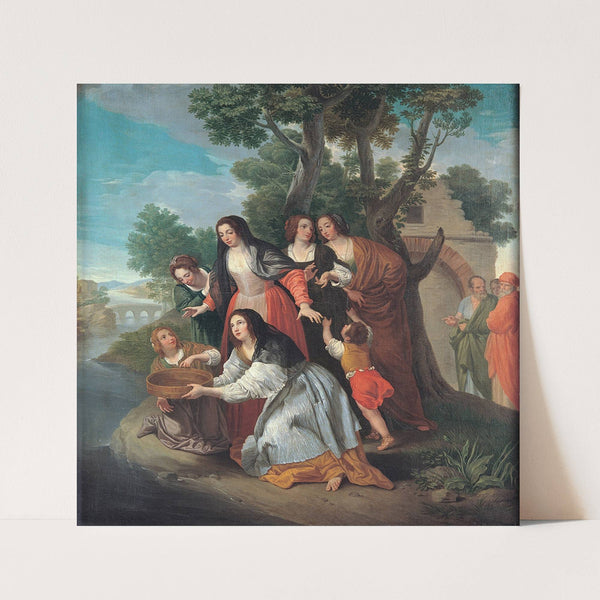 The Vestal Tuccia by Domenico Corvi