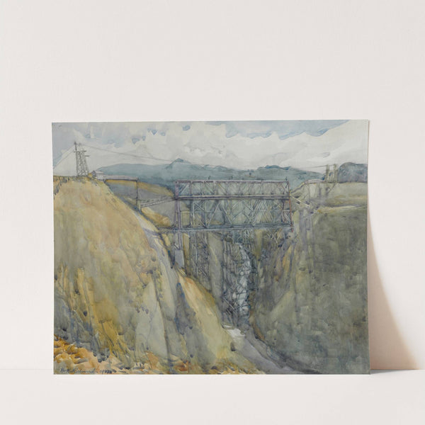The viaduct, Waikoau by Dorothy Richmond