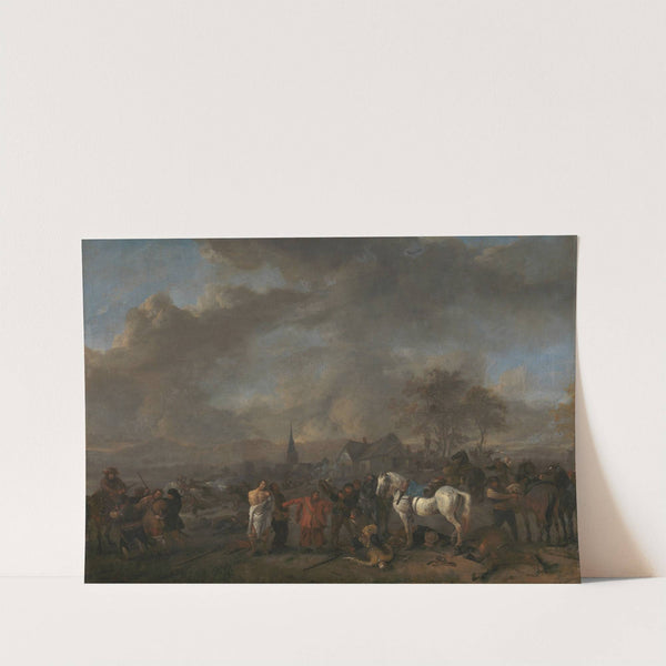 The Victory of the Peasants by Philips Wouwerman