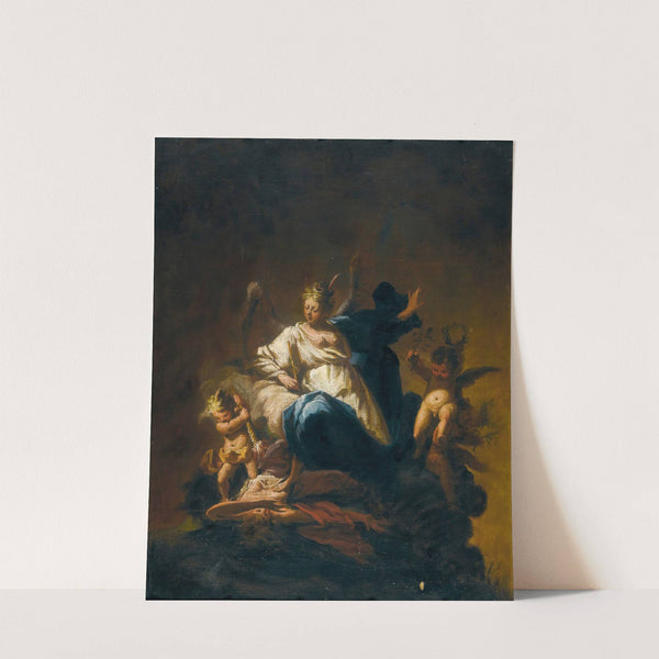 The victory of virtue over vice by Francesco Conti