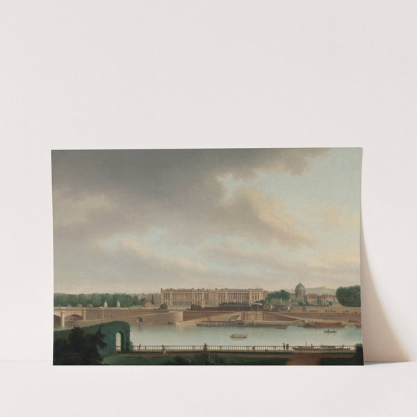 The View from the Batavian Embassy in Paris (1801) by Josephus Augustus Knip