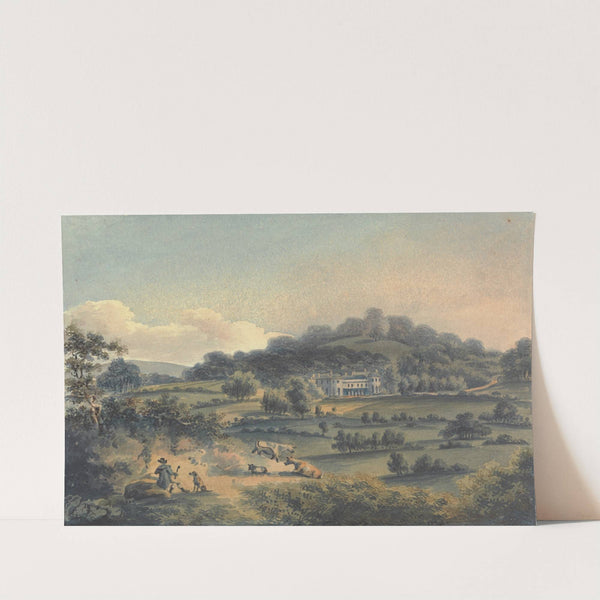 The Villa of - Groote Esq near Bromley Kent by John Hassell